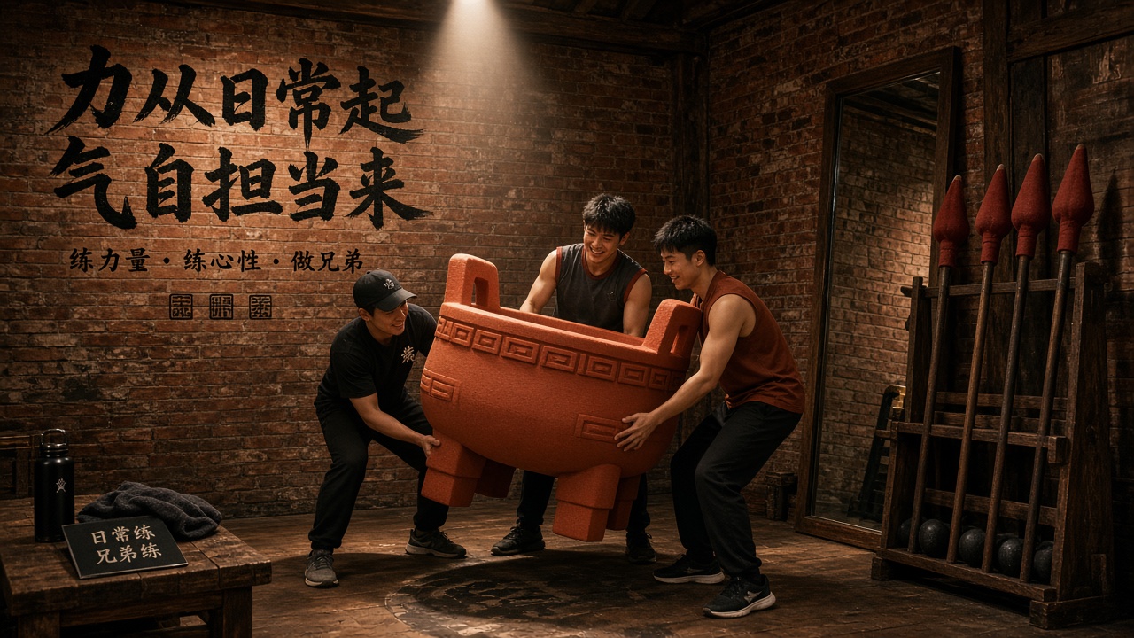 霸王练功房举鼎