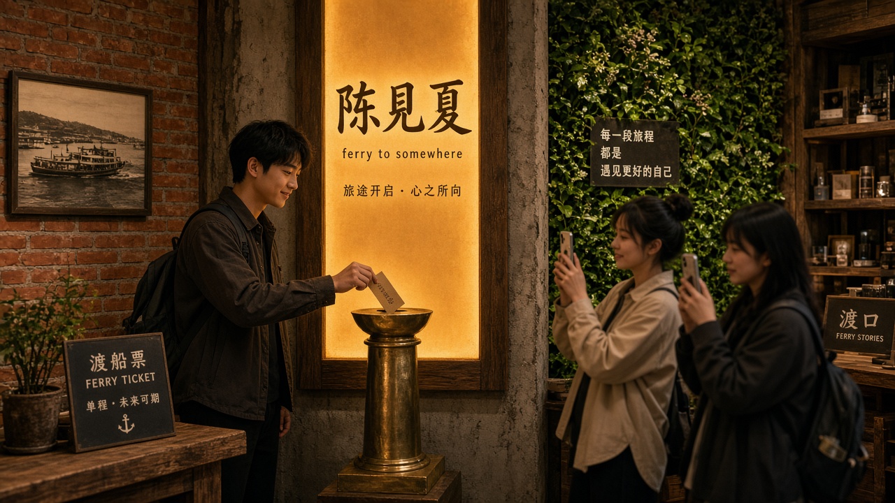 灯台点灯合影